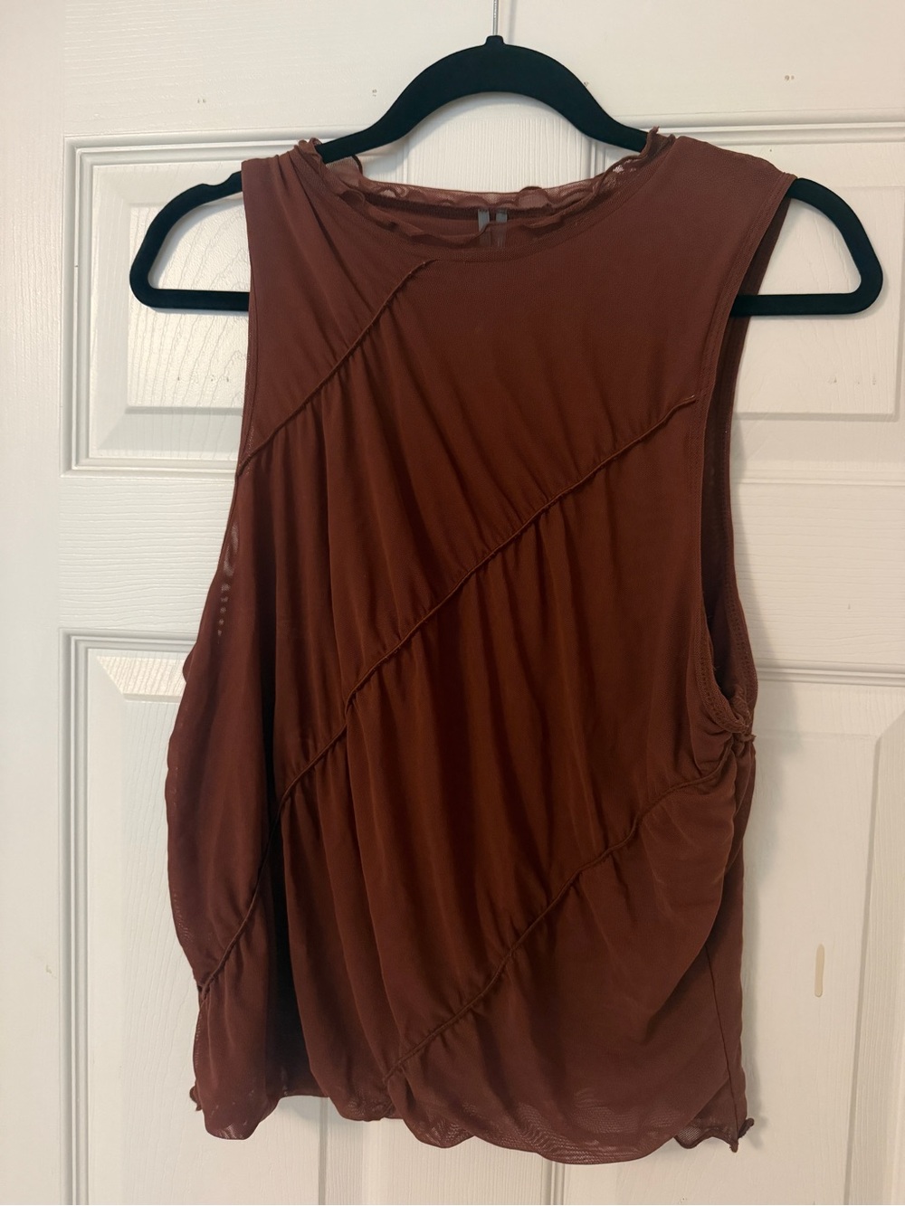 Anthropologie Rust Tank